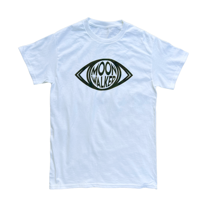 White Logo Tee